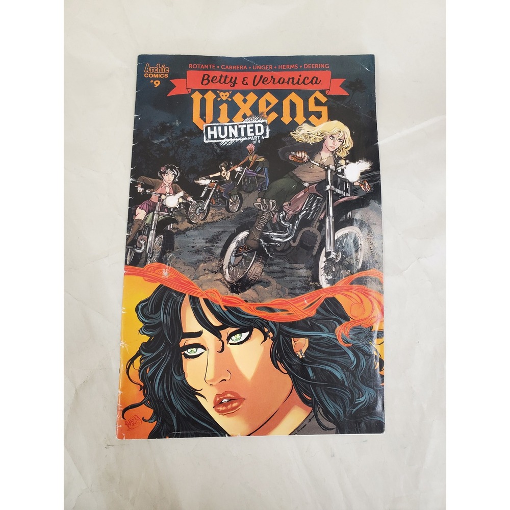 Archie Comics Betty and Veronica Vixens #9 Hunted Part 4 2018 Direct Edition